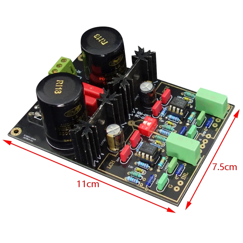 

Vinyl Player for NE5532 MM MC Phono Amplifier Reference for Germany Dual Circuit Finished B3-005