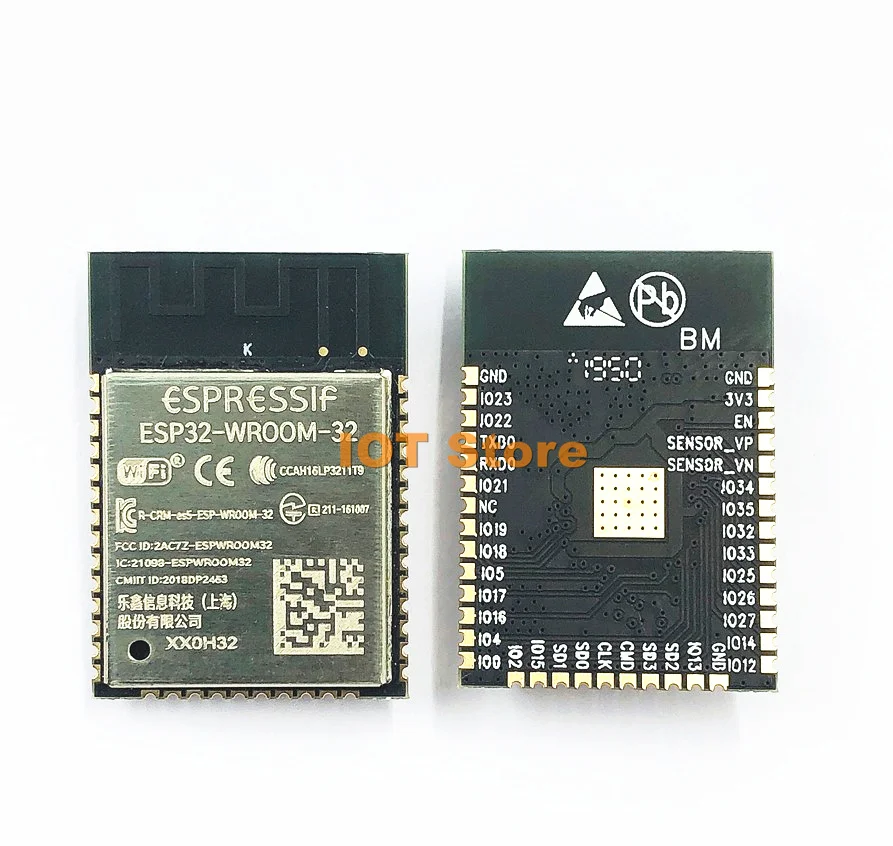 10 шт. ESP32 WROOM 32 WiFi + Bluetooth 4 2 двухъядерный процессор MCU с низким энергопотреблением