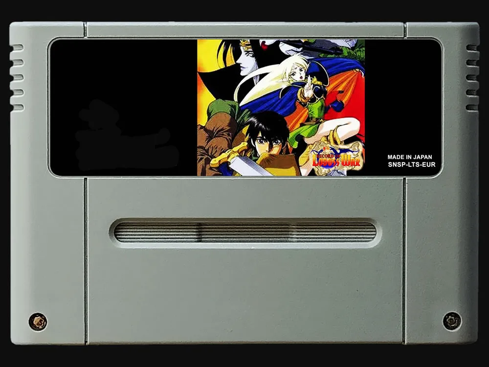 16Bit Games ** Record of Lodoss War ( PAL EUR Version!! Fully Playable English translation!! )