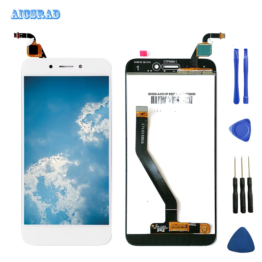 Оригинальный ЖК дисплей для Huawei Honor 6A сенсорный экран Нет рамки дигитайзер honor 6a в