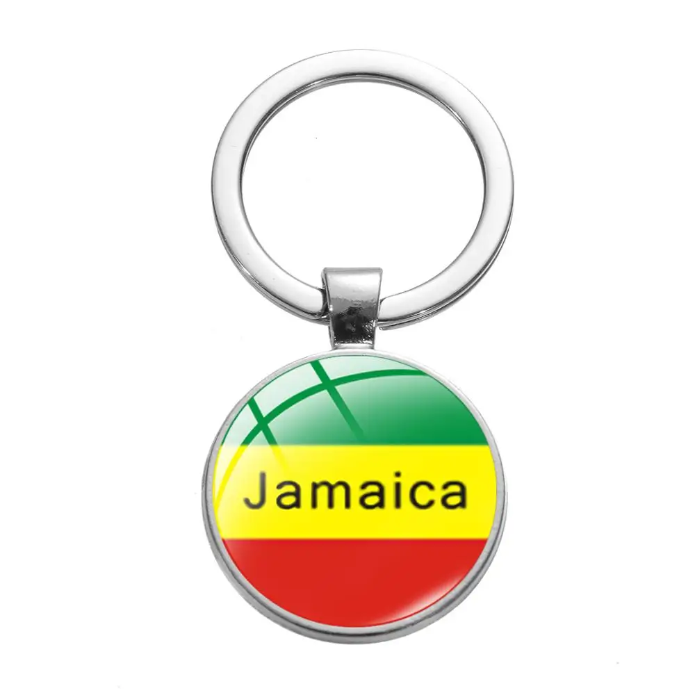 Азиатских стимпанк супер звезда Боб Марли брелок регги певица фото Стекло