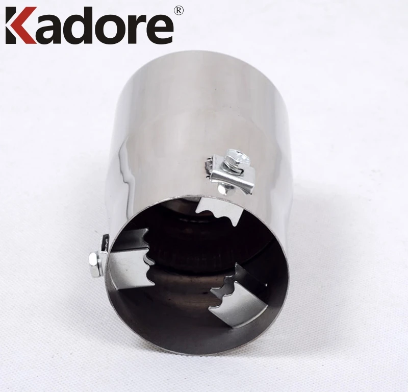 For Nissan Tiida Versa 2012-2014 Car Auto Cover Accessories Exhaust Anti-Squeal Muffler Tip Pipe Damper Trim 1pcs/set | Автомобили и