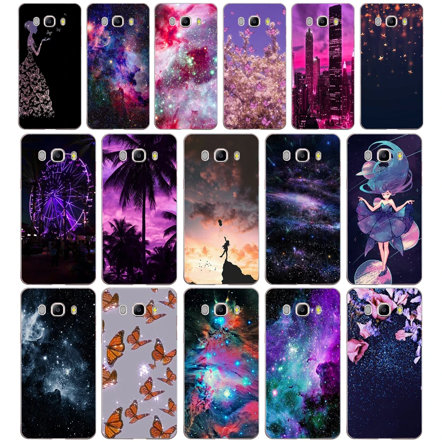 

320FG искусство звезда дерево Небо Космос Мягкий Силиконовый ТПУ чехол для телефона Samsung j3 j5 j7 2016 2017 j330 j2 j6 Plus 2018