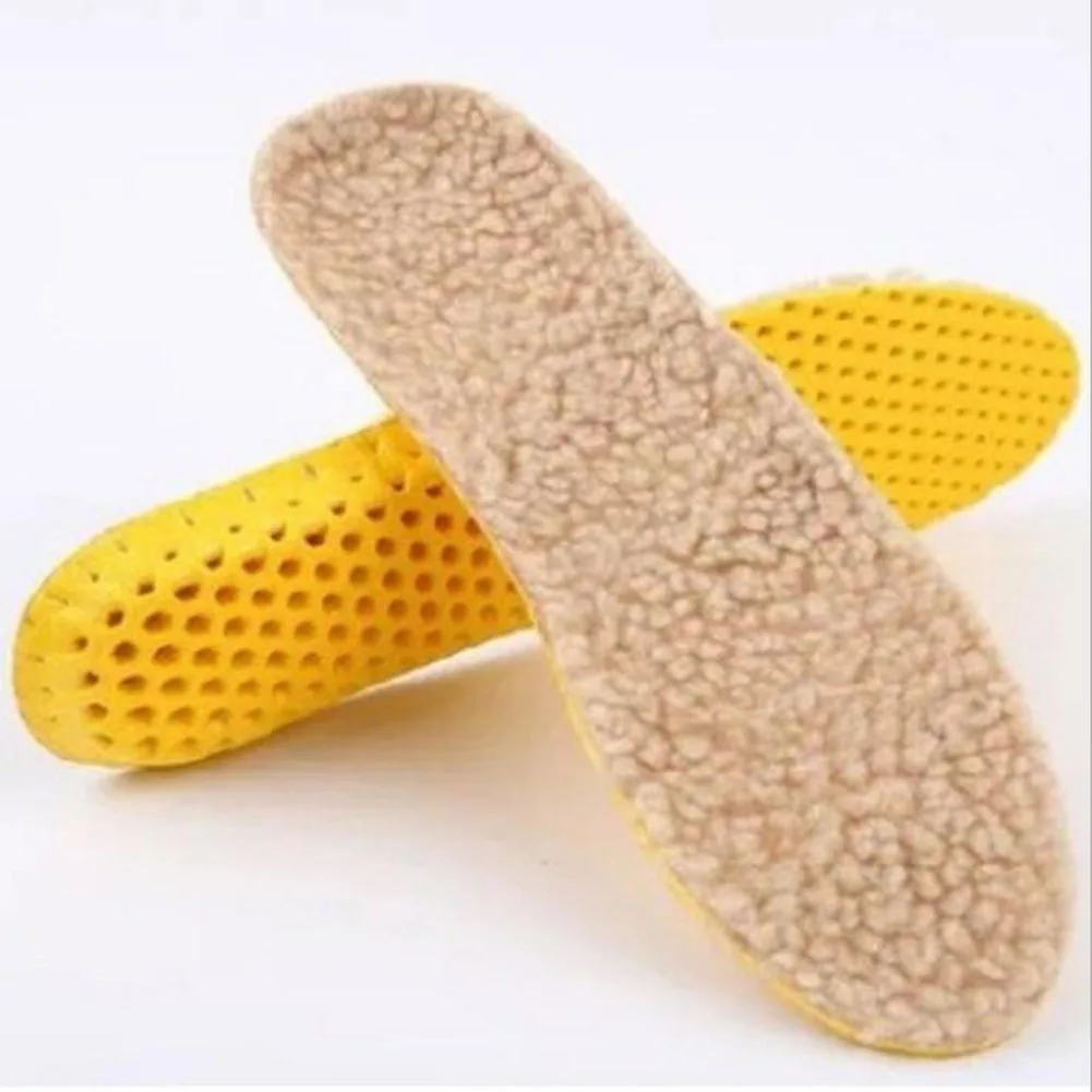 

Warm Insole Heated Cashmere Thermal Insoles Thicken Soft Breathable Winter Sport Shoes Insoles For Feet Shoes Boots Pad Sole