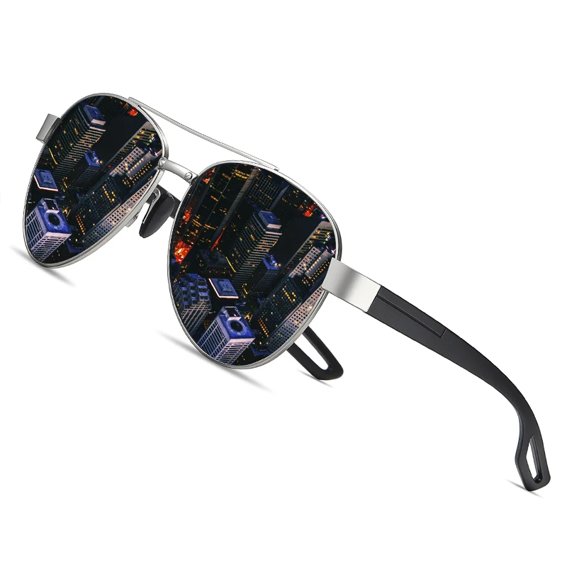 Мужские и женские Винтажные Солнцезащитные очки AOFLY классические металлические