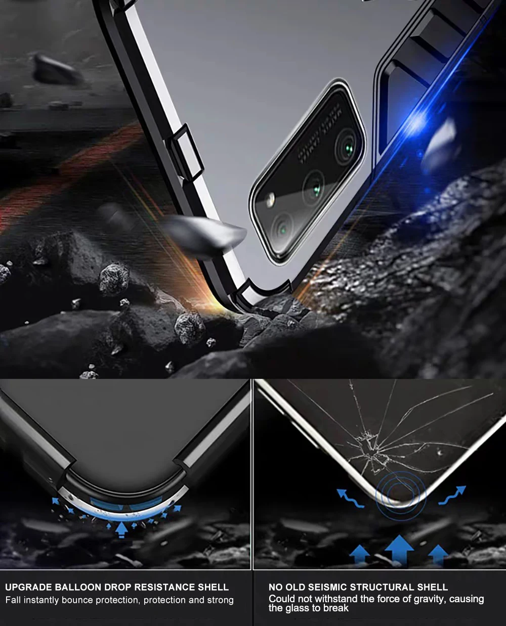 Противоударный защитный чехол для Huawei Mate 20 30 Pro P20 P30 Lite Nova 6 5 чехол-держатель Honor V30