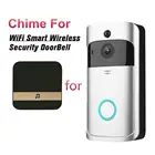Беспроводной умный дверной звонок с дистанционным управлением по Wi-Fi, камера, дверной звонок, устройство Ding Dong, видеокамера, телефон, домофон, безопасность