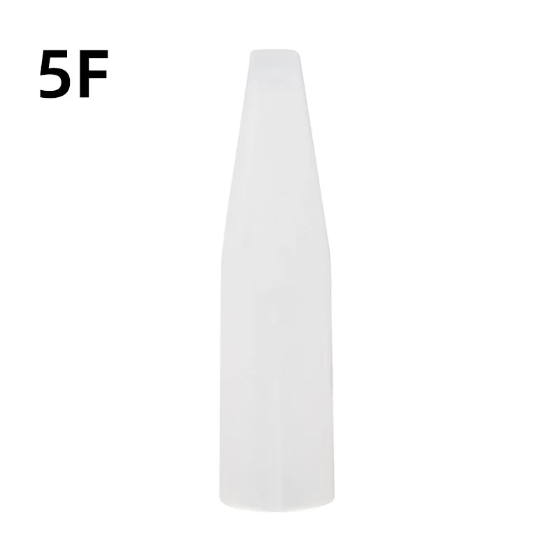 5F caps 100 шт 1D/1R/3R/5R/5F/7F стерилизованные одноразовые иглы для перманентного макияжа татуировки иголки для бровей комплекты косметики для татуажа - Габаритные размеры: 5F caps