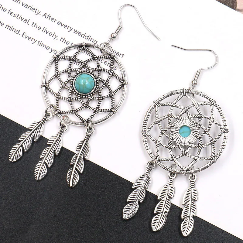 Лидер продаж модные женские серьги кисточки с пересечением границ оптовая