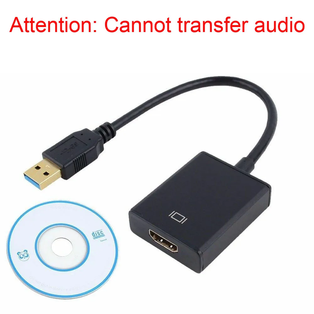 USB 3 0 к HDMI адаптер HD 1080P USB3.0 видео кабель конвертер для Windows 7/8/10 Win10 компьютера