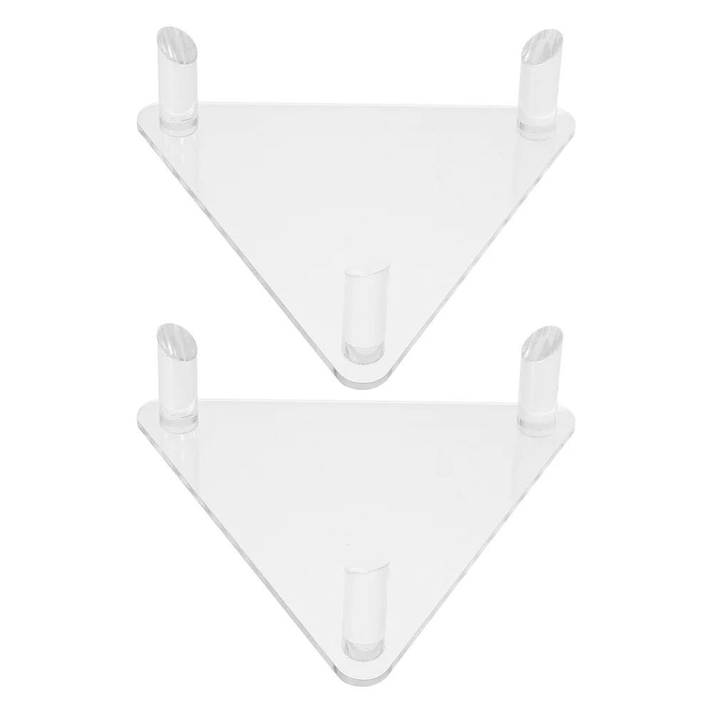 

2pcs Basketball Football Storage Rack Displaying Holder (Transparent)