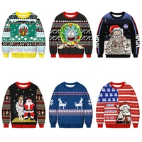 christmas family sweatshirt xmas sweaters mother father daughter son matching outfit women men couple jersey kids winter tops