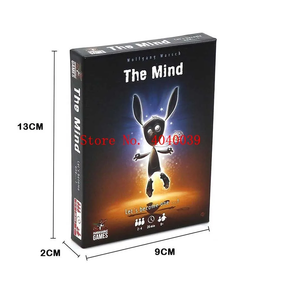 Игра-Головоломка The Mind карточка-головоломка игра карточка для настольных игр