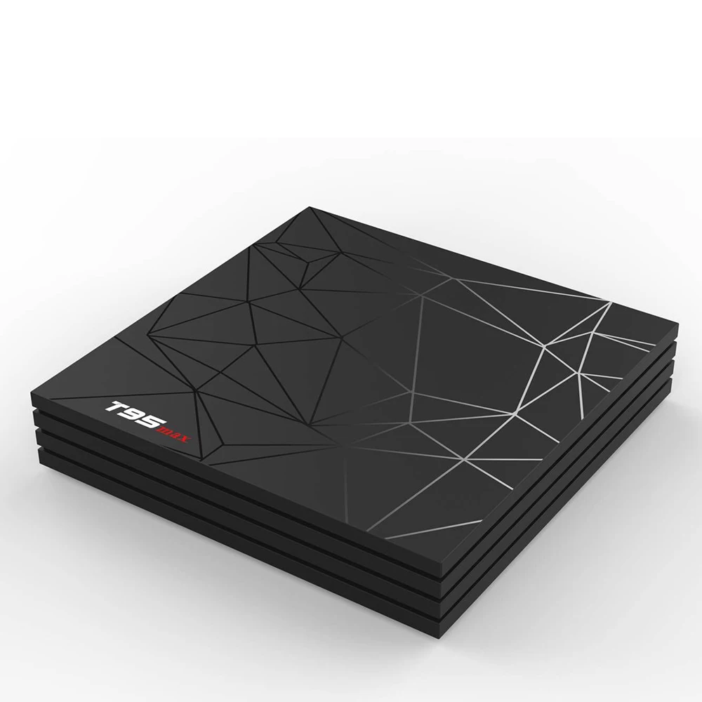 Приставка Смарт ТВ T95MAX Android 9 0 6K HD USB 3 2 4 ГГц Wi Fi H6 ядра Cortex A53 DDR3 медиаплеер T95 MAX ГБ