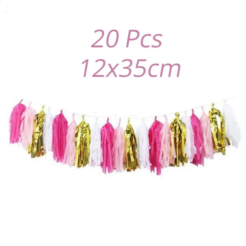 1set tassel Вечерние бумажные коробки для попкорна в виде единорога, подарочные коробки для конфет, пакеты для печенья, украшения для детских дней рождения, подарочные пакеты, принадлежности для детского душа - Цвет: 1set tassel