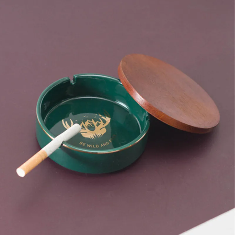 Креативная керамическая пепельница в скандинавском стиле домашняя гостиная с