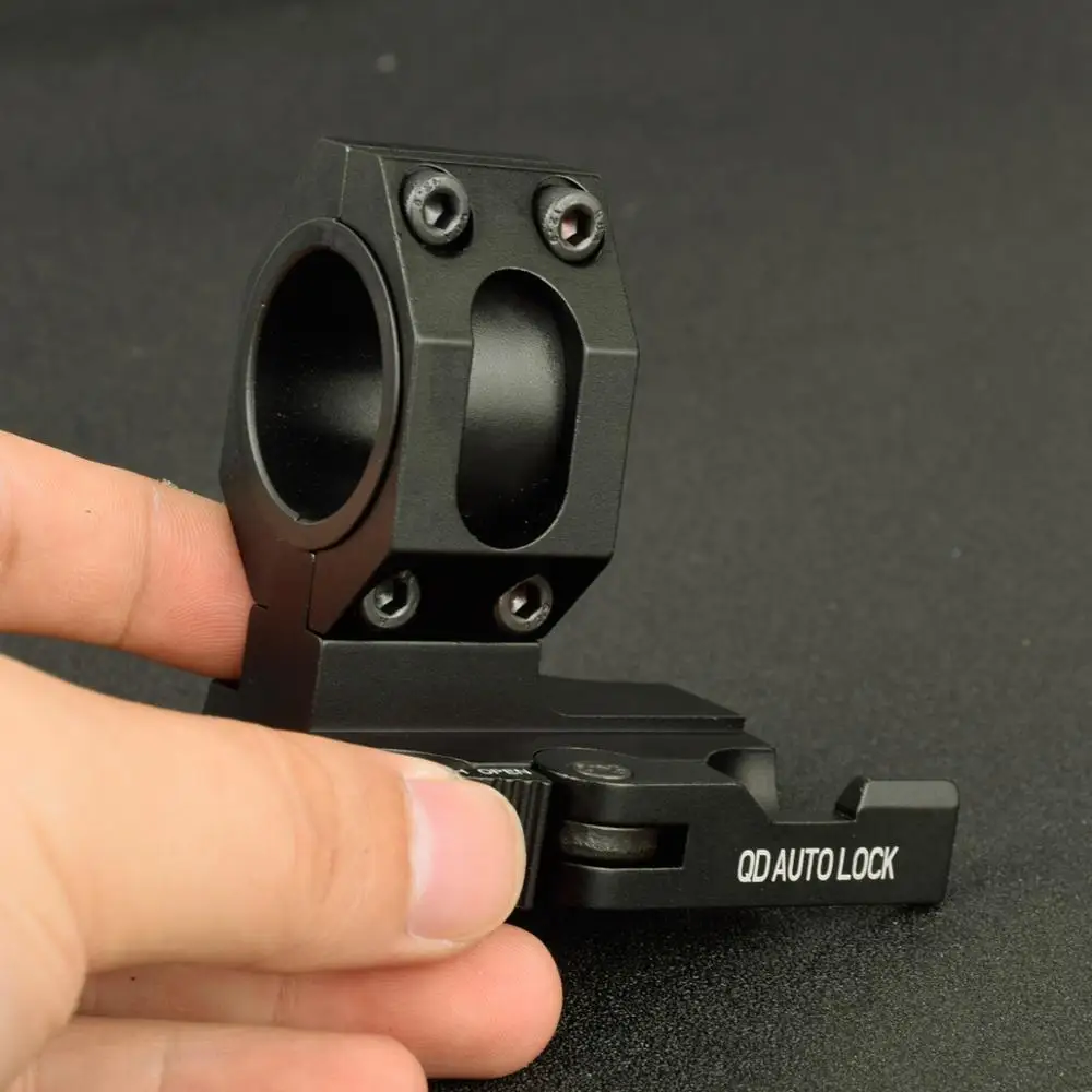 Тактические стальные быстросъемные кольца для охотничьего прицела диаметром 1