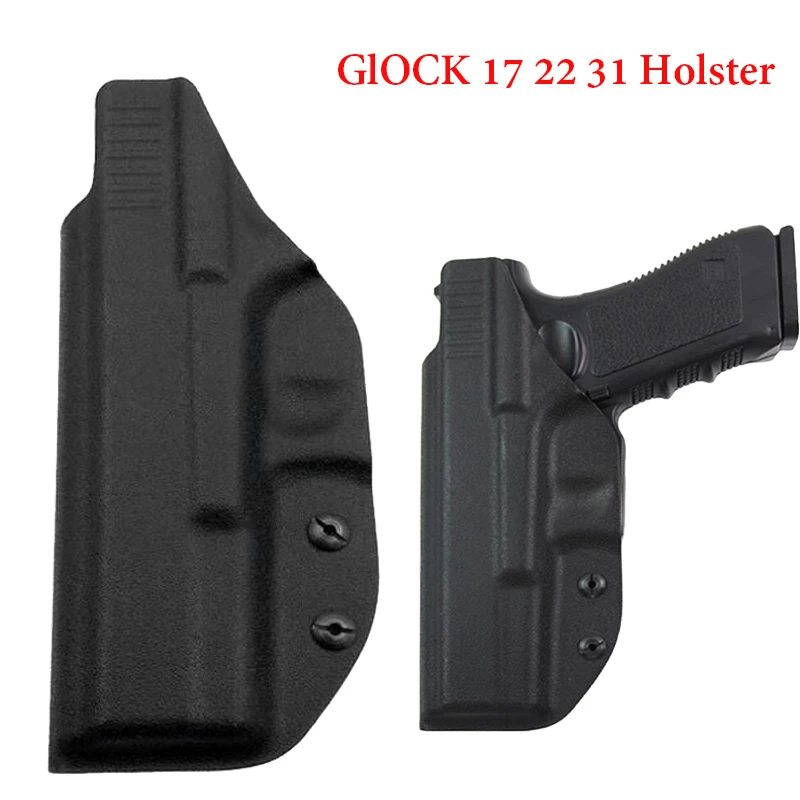 

Чехол для пистолета IWB Kydex для страйкбола, кобура для пистолета Glock 17 22 31, чехол для пистолета, тактический Чехол для скрытого пистолета, аксес...