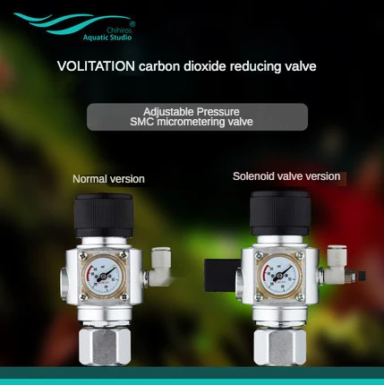 

Chihiros CO2 Регулятор аквариума CO2 регулятор 12 В W21.8 CGA320 интерфейсный пузырьковый обратный клапан Магнитный счетчик Соленоидный клапан