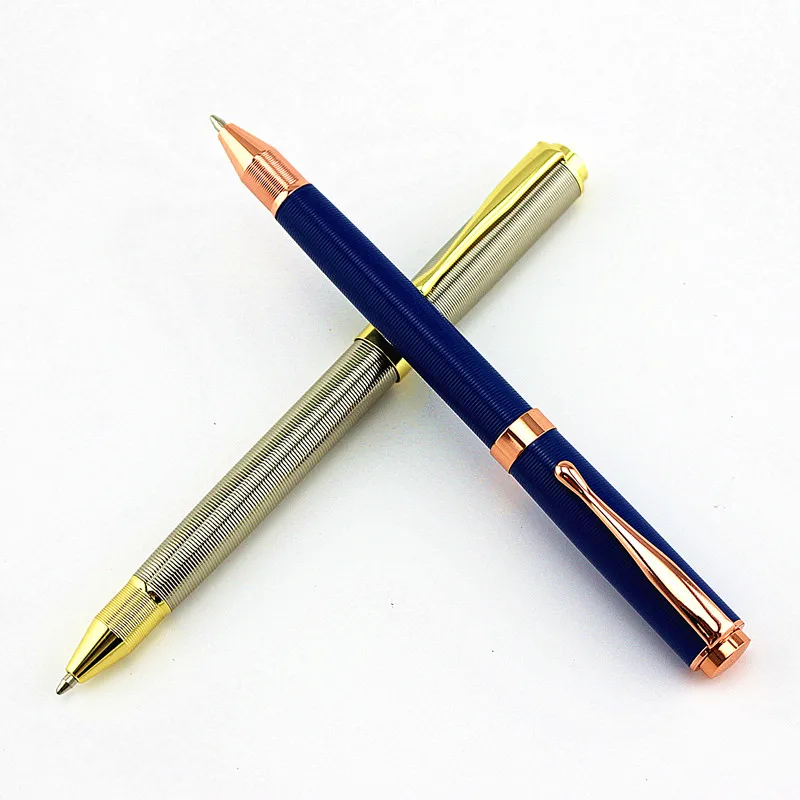 Металлическая шариковая ручка из нержавеющей стали с гравировкой Мужская для