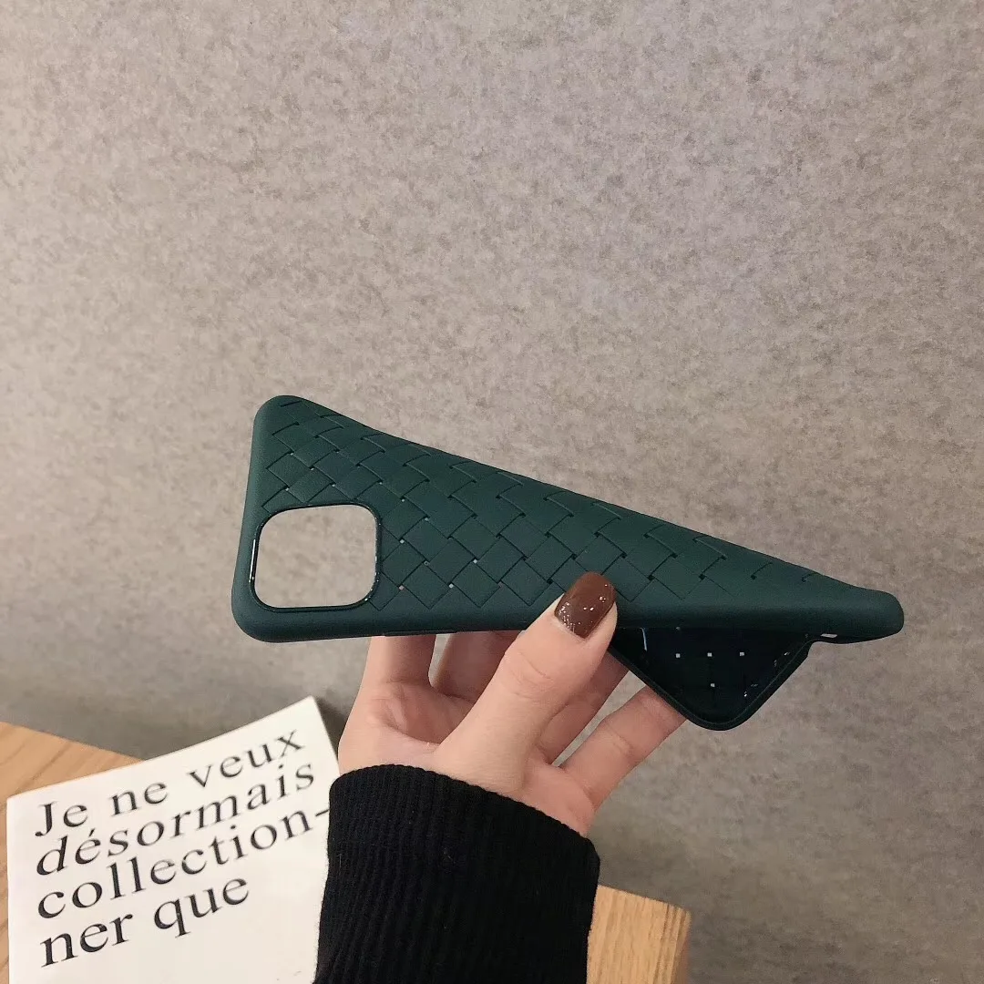 Gimfun простой сетчатый Плетеный чехол для iPhone X Xs Xsmax Xr Мягкий силиконовый из ТПУ 6 7 8