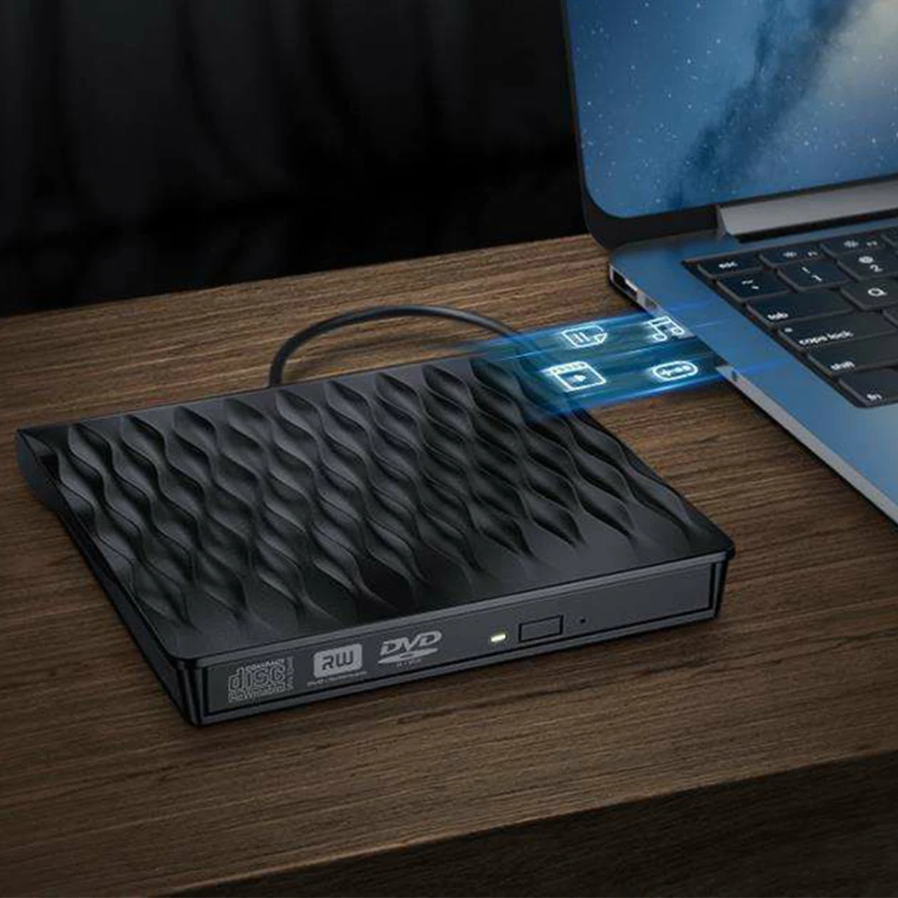 Ударопрочный внешний DVD привод Оптический привод USB3.0 сильная стабильность горелка Писатель ридер рекордер для ноутбук с системой Windows PC