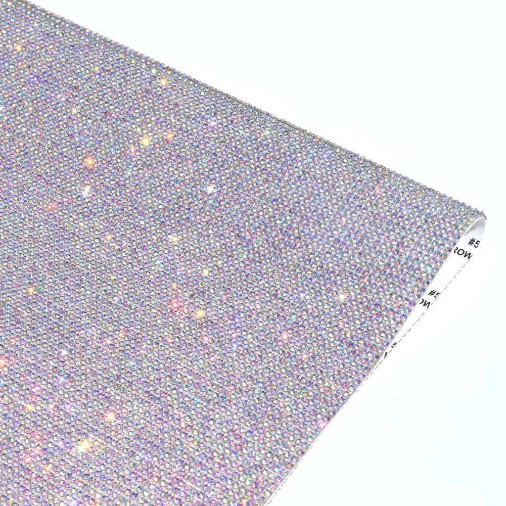 Самоклеящиеся стразы с кристаллами 24 х40 см 10 цветов|Наклейки для салона авто| |