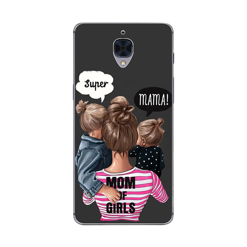 Чехол для Oneplus Three / One Plus 3 3T A3003 мягкий чехол из ТПУ с мультяшным рисунком OnePLus 1