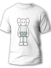 Мужская футболка белая современное искуство (KAWS, граффити) 10542