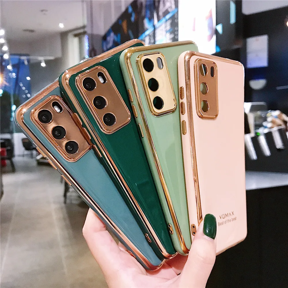 Чехол для телефона HUAWEI P40/P30/P20pro/Mate 20/30pro/V30pro/Nova 6/5/Honor20/9xpro мягкий ТПУ с
