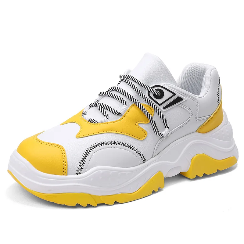 Кроссовки мужские из сетчатой кожи удобная дышащая Уличная обувь летние белые на