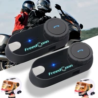 freedconn tcom vb 800m motorcycle helmet intercom headset waterproof motorcycle intercommunicator moto bluetooth headphone fm