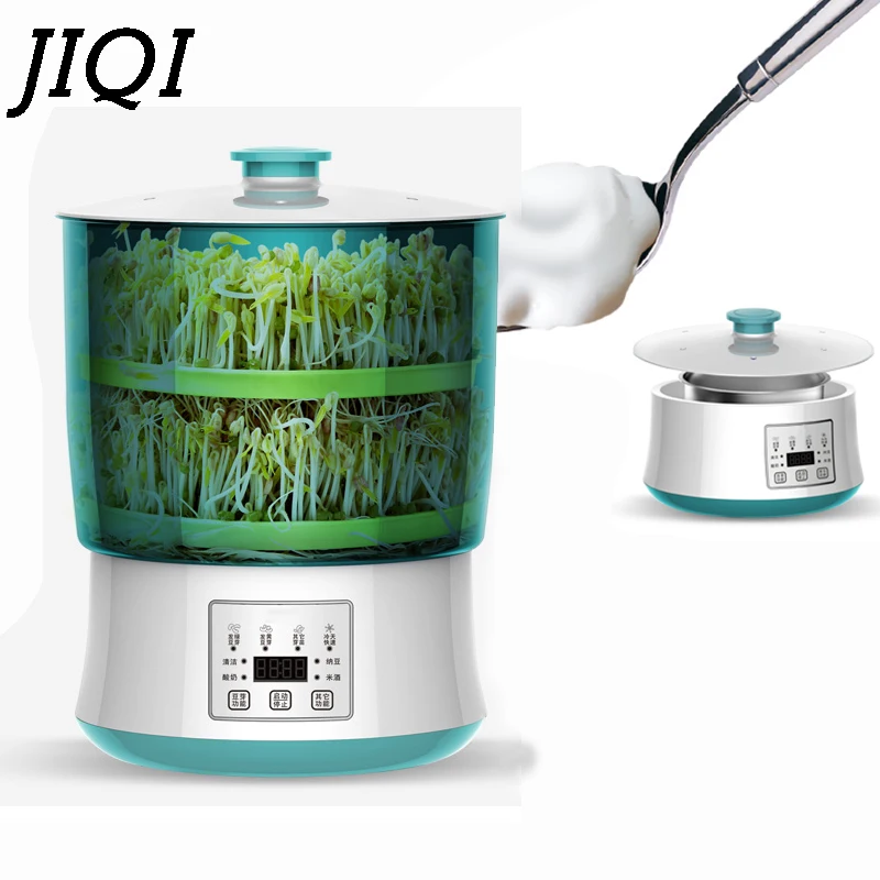 Термостат JIQI цифровой для приготовления ростков фасоли автоматический аппарат