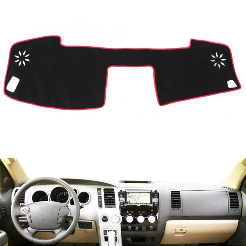 Для Toyota Tundra 2008 2009 2010 2011 2012 2013 приборной панели автомобиля крышки коврик козырек от солнца инструмент ковер автомобильные аксессуары