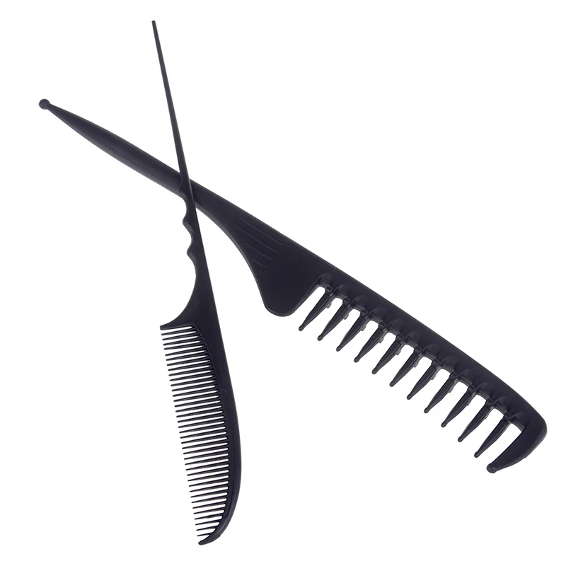 Расческа для волос с Острым Хвостом углеродное волокно 1 шт.|Расчески| |