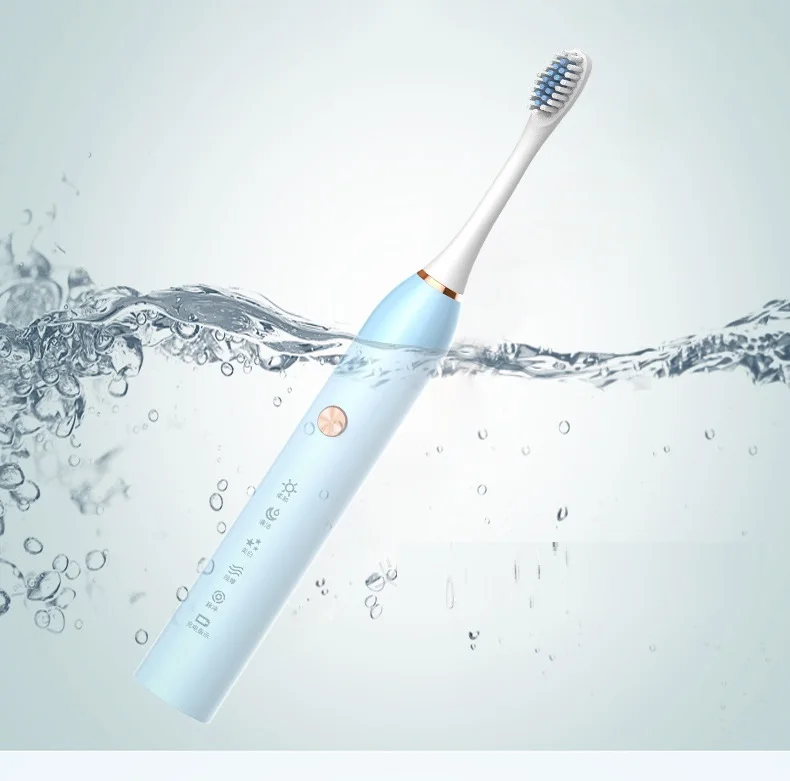 

For Xiaomi Electric Toothbrush Adult Smart Sonic Vibration Waterproof Toothbrush USB Charging 5 Gears