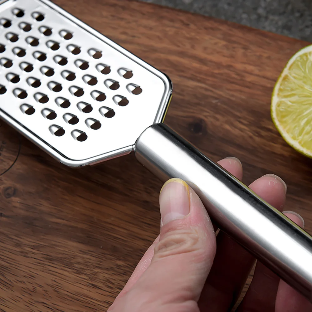 

1PC Handheld Cheese Grater Stainless Steel Multi-purpose Kitchen Food Graters for Chocolate Butter Fruit Vegetable Home