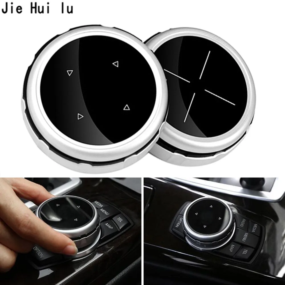 

Car Multimedia Buttons Trim Cover Sticker For BMW 1 2 3 5 7 Series X1 X3 X5 X6 F25 F30 F10 F11 F07 E90 E92 E70 E71 F01 F20 F22
