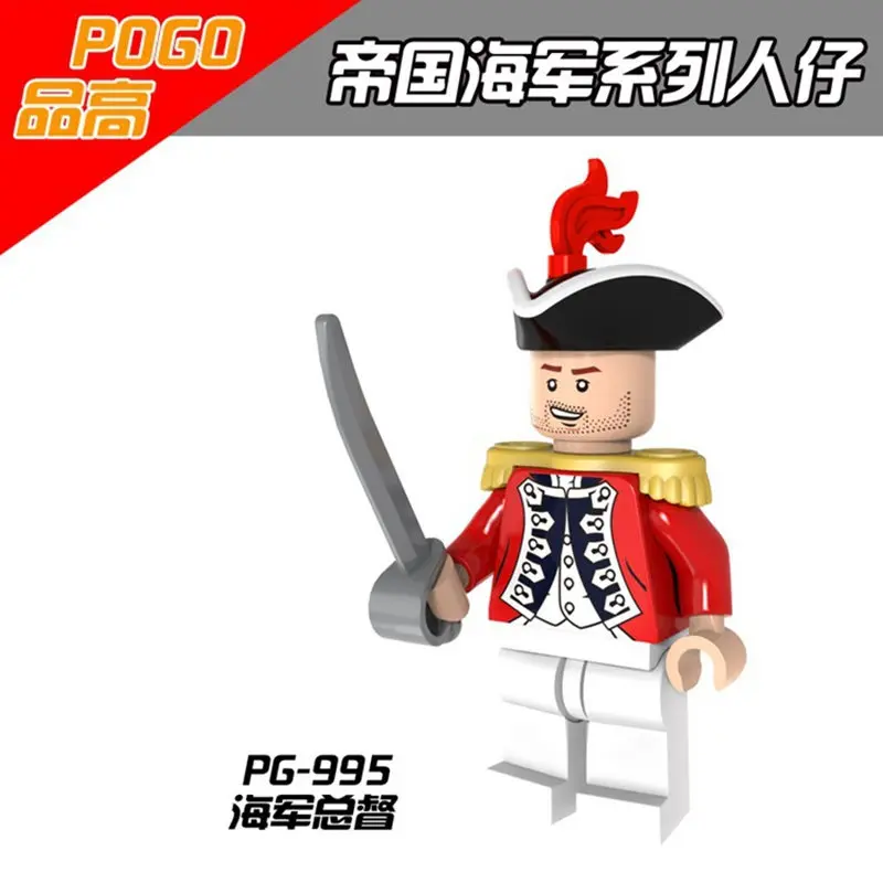 

Imperial Navy MiniFingures The Carib Pirate Ship Model Building Blocks Movie Bricks Birthday Christmas Gifts For Children Kids