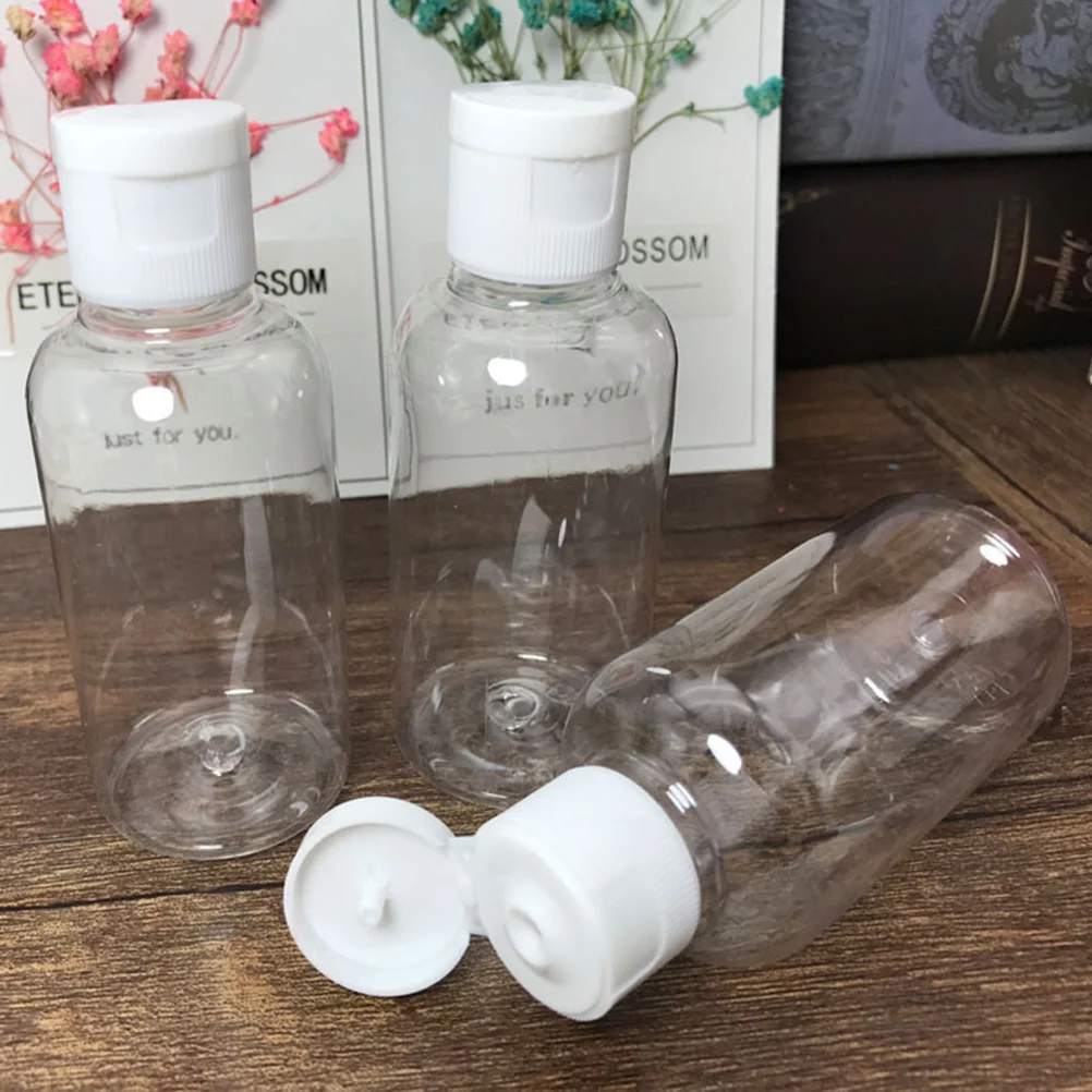 20pcs/set Plastic Travel Bottles Porable Flip Bottle Container for Shampoo Toiletries Lotion Alcohol | Дом и сад
