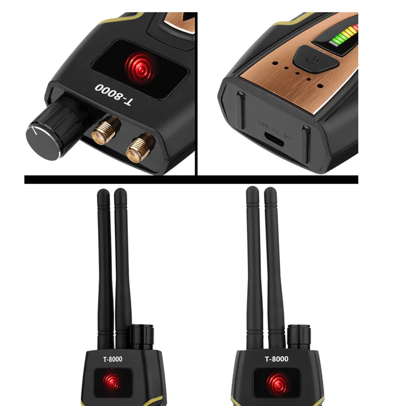 Беспроводной GSM-трекер Proker T8000 с камерой антиcandid сканер частоты GPS микро-волна
