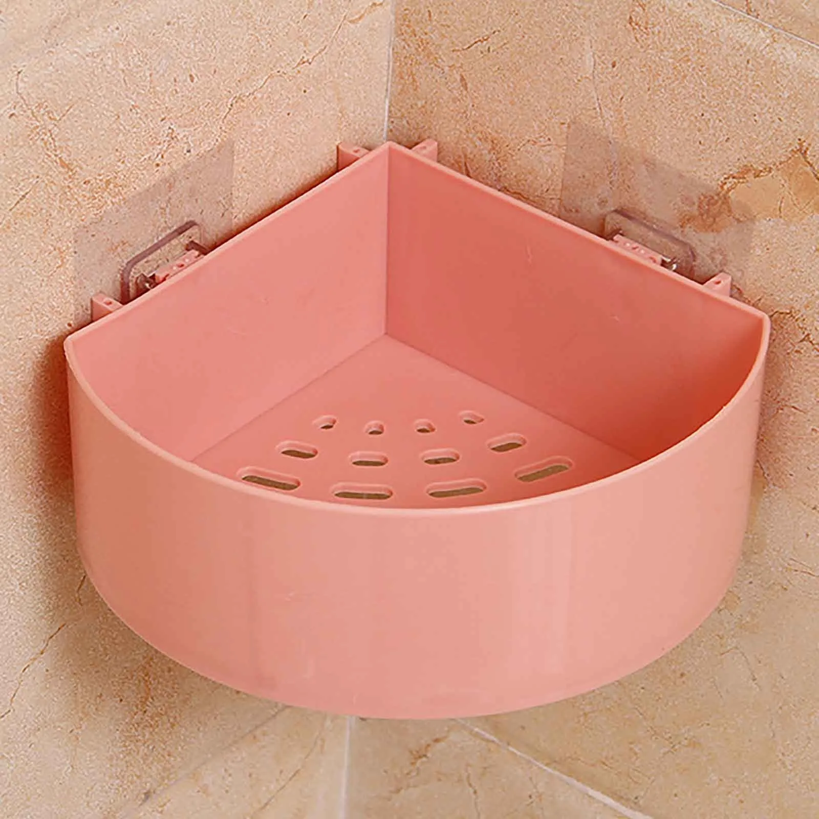 Полка-держатель для ванной комнаты без следов с вырезами кухонный уголок туалета