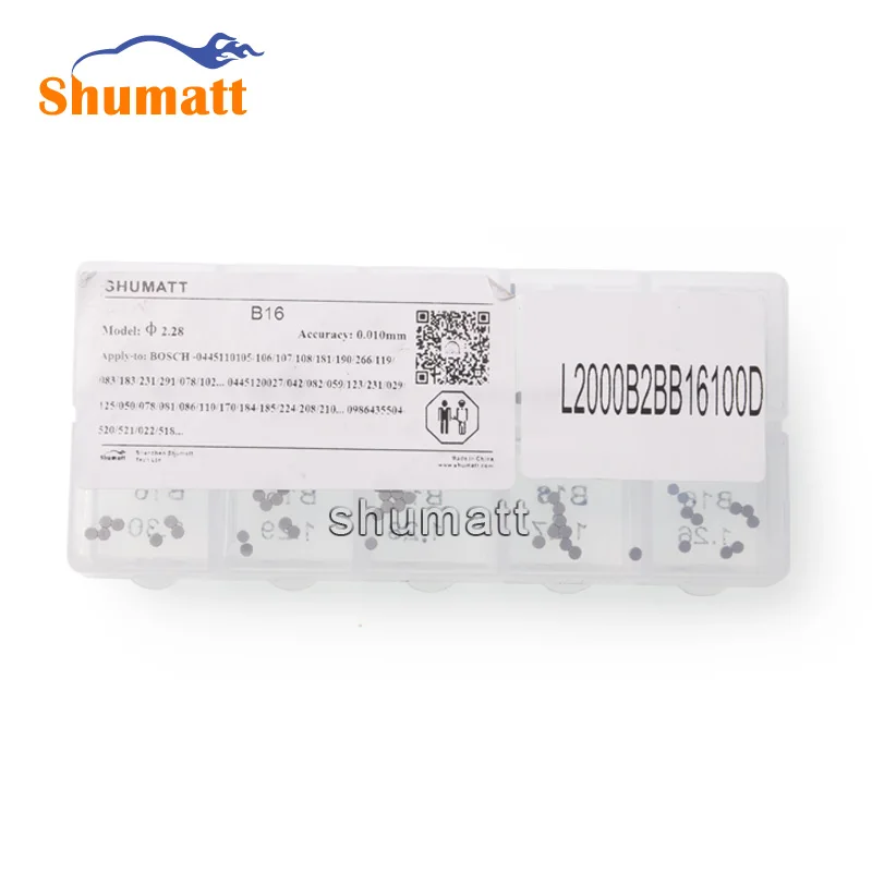 

Высокоскоростная сталь SHUMAT, 100 шт., B16D, инжектор дизельного топлива с общей топливной магистралью, регулирующая прокладка, высокоточная шайба, подходят