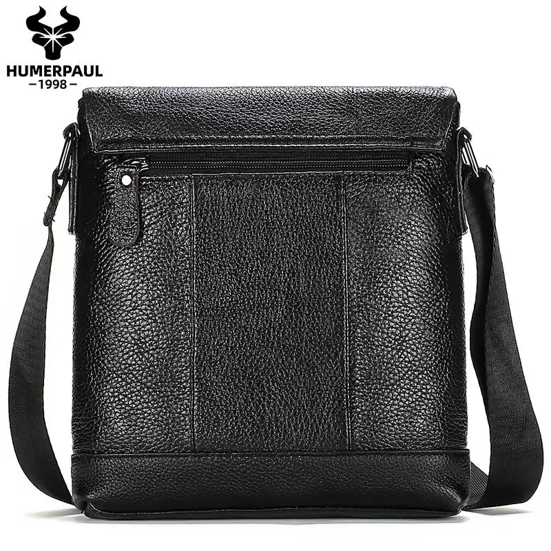 Мужская сумка мессенджер из 100% натуральной кожи деловая коровьей брендовая