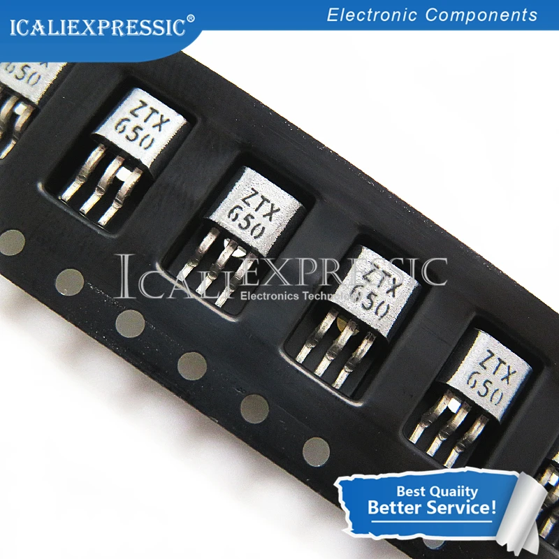 

10PCS ZTX650 TO-92 New original In Stock
