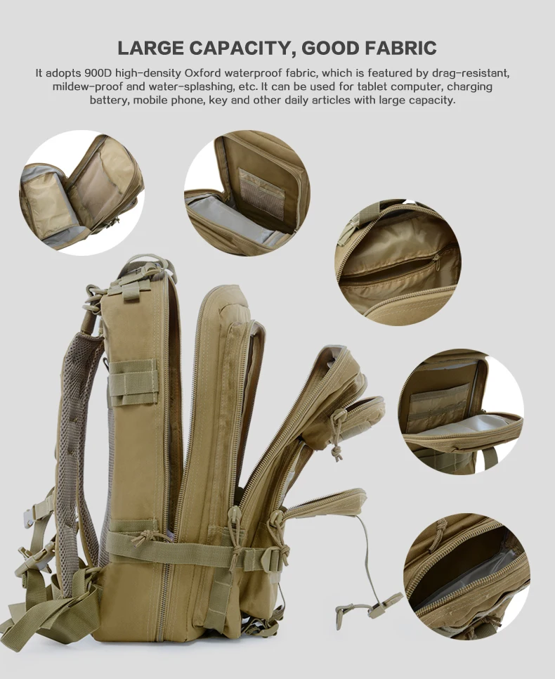 Рюкзак мужской камуфляжный водонепроницаемый |