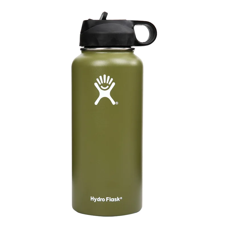 Бутылка для воды из нержавеющей стали 32/40 унций термос с вакуумной изоляцией и