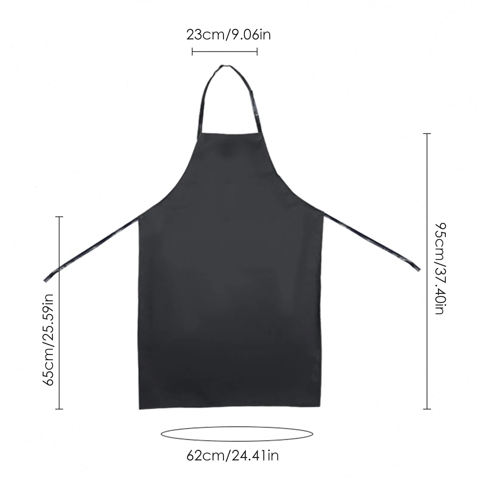 

Waterproof Anti-Oil Leather Apron Chef Apron Thickening Long Acid And Alkali Antifouling Oilproof Restaurant Cooking Chef Apron