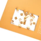 Ремень ГРМ GT2 с медной пряжкой, черный Открытый резиновый ремень для синхронизации, оси Y, детали для 3D-принтера, ширина 6 мм, для Ender3 Ender5 CR10, 10 шт.