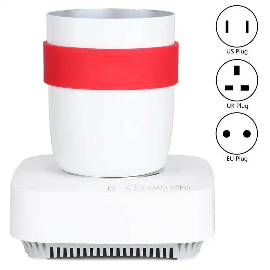 2 в 1 нагреватель чашки горячего и холодного двойного назначения для кофейной